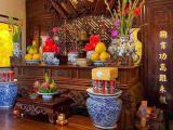 Hướng dẫn bài trí bàn thờ gia tiên đúng cách, hợp phong thủy