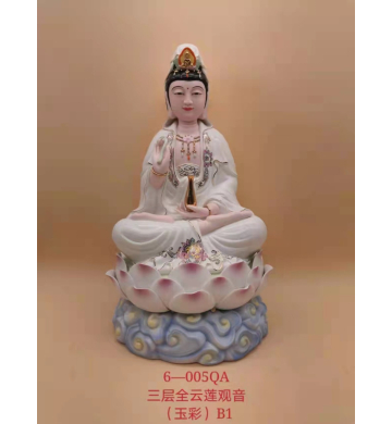 Tượng quan âm sứ cao cấp 