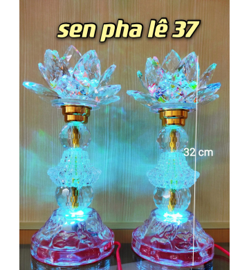 Đèn sen pha lê 37