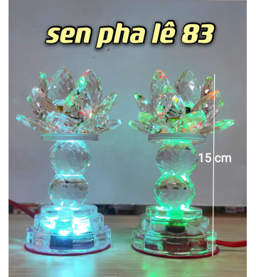 Đèn sen pha lê 83