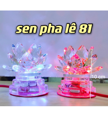 Đèn sen pha lê 81